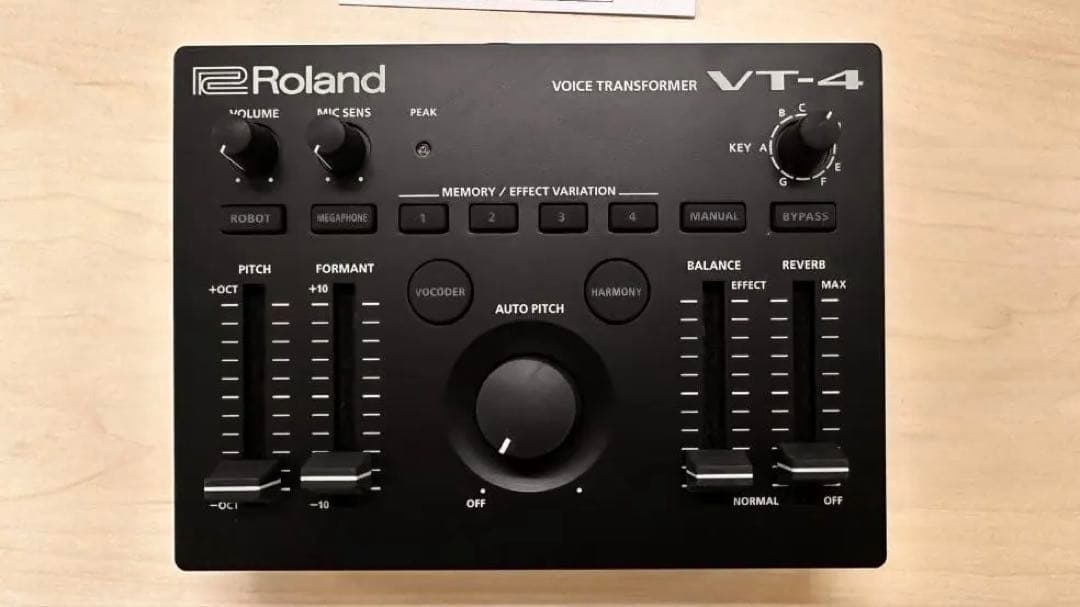 Roland VT-4 ボーカルエフェクター