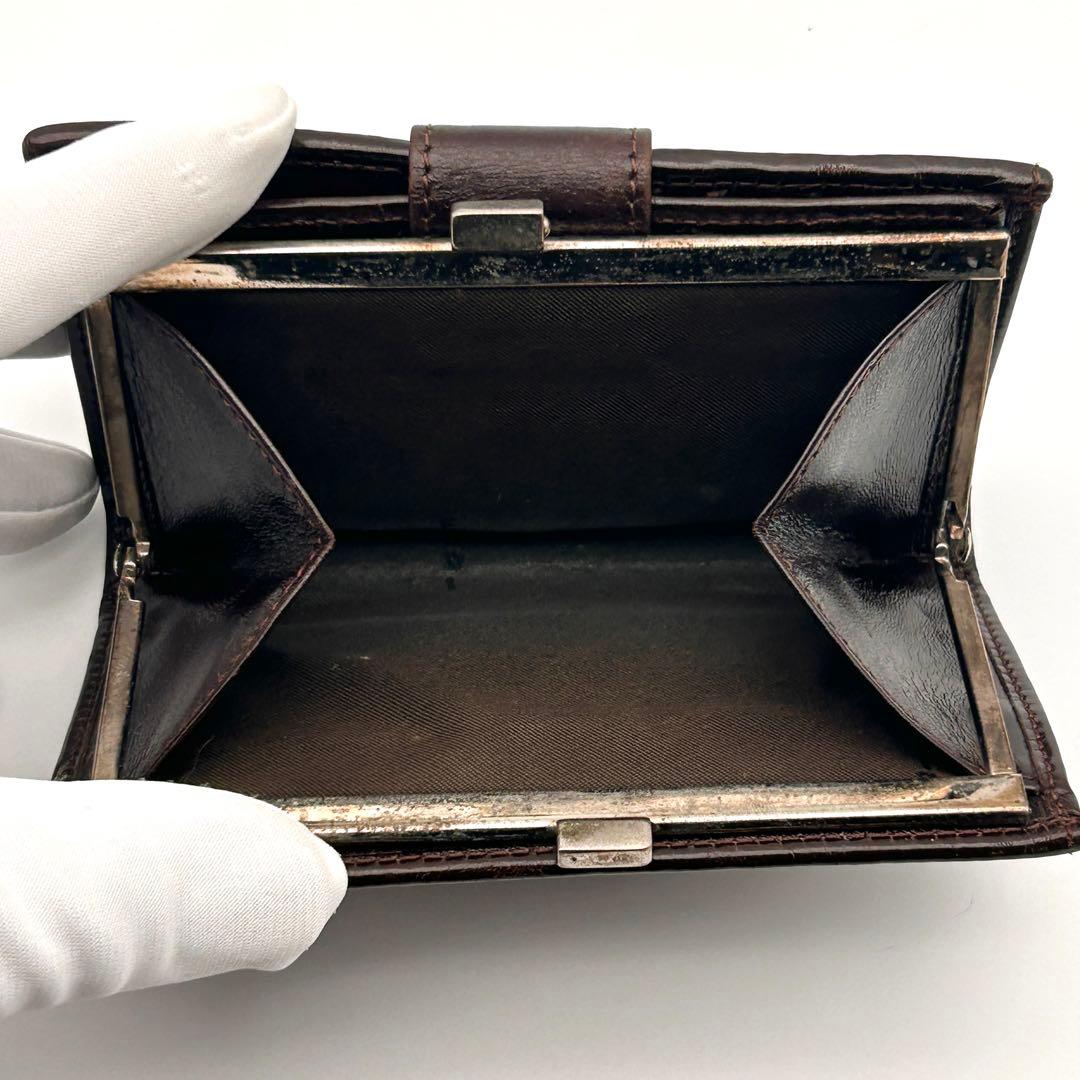 FENDI フェンディ 二つ折り財布 ズッカ柄 がま口 ヴィンテージ【希少性大】