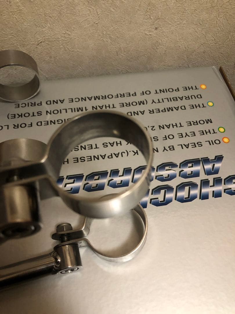 sr400　ステンレス　ヘッドライトステー