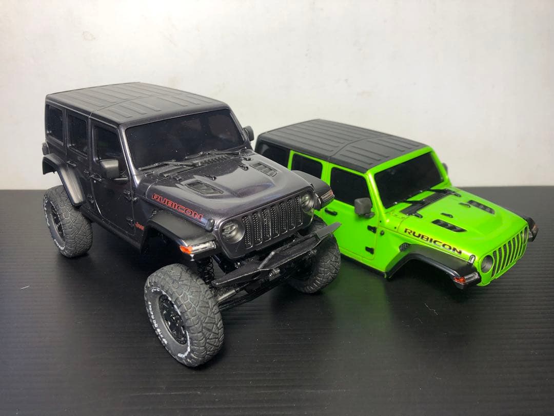 京商　ミニッツ 4x4 ルビコン　スペアボディー　重タイヤセット