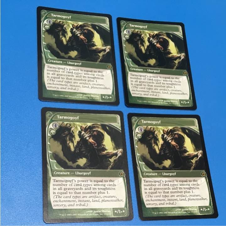 MTG Tarmogoyf タルモゴイフ 英語版 四枚セット