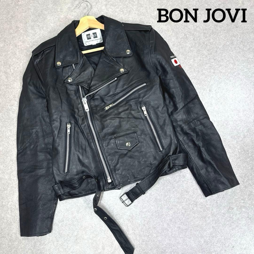 超希少 当時物 BONJOVI ファイナルカウントダウン 90-91 ライダース