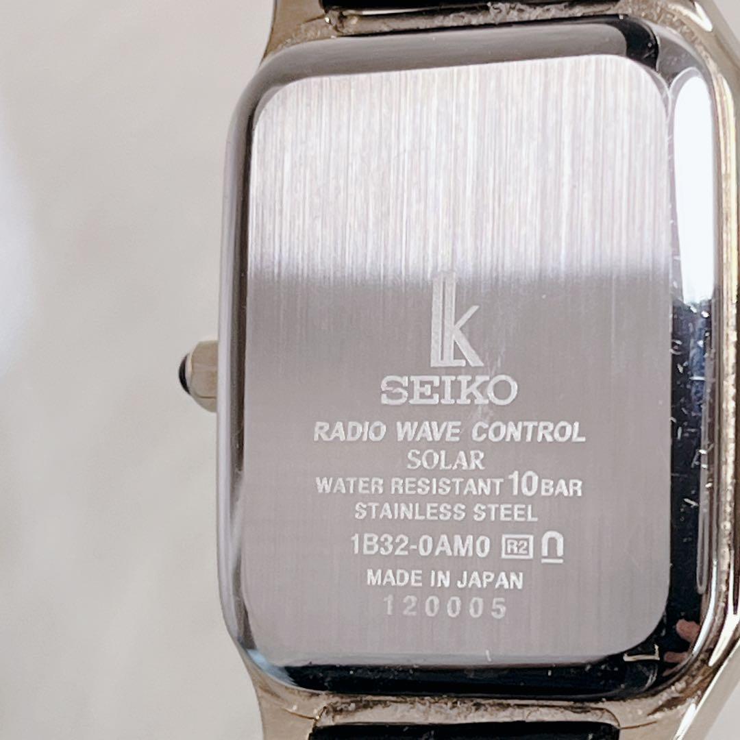 【美品】 セイコー ルキア 電波ソーラー レディース腕時計 SSVW162