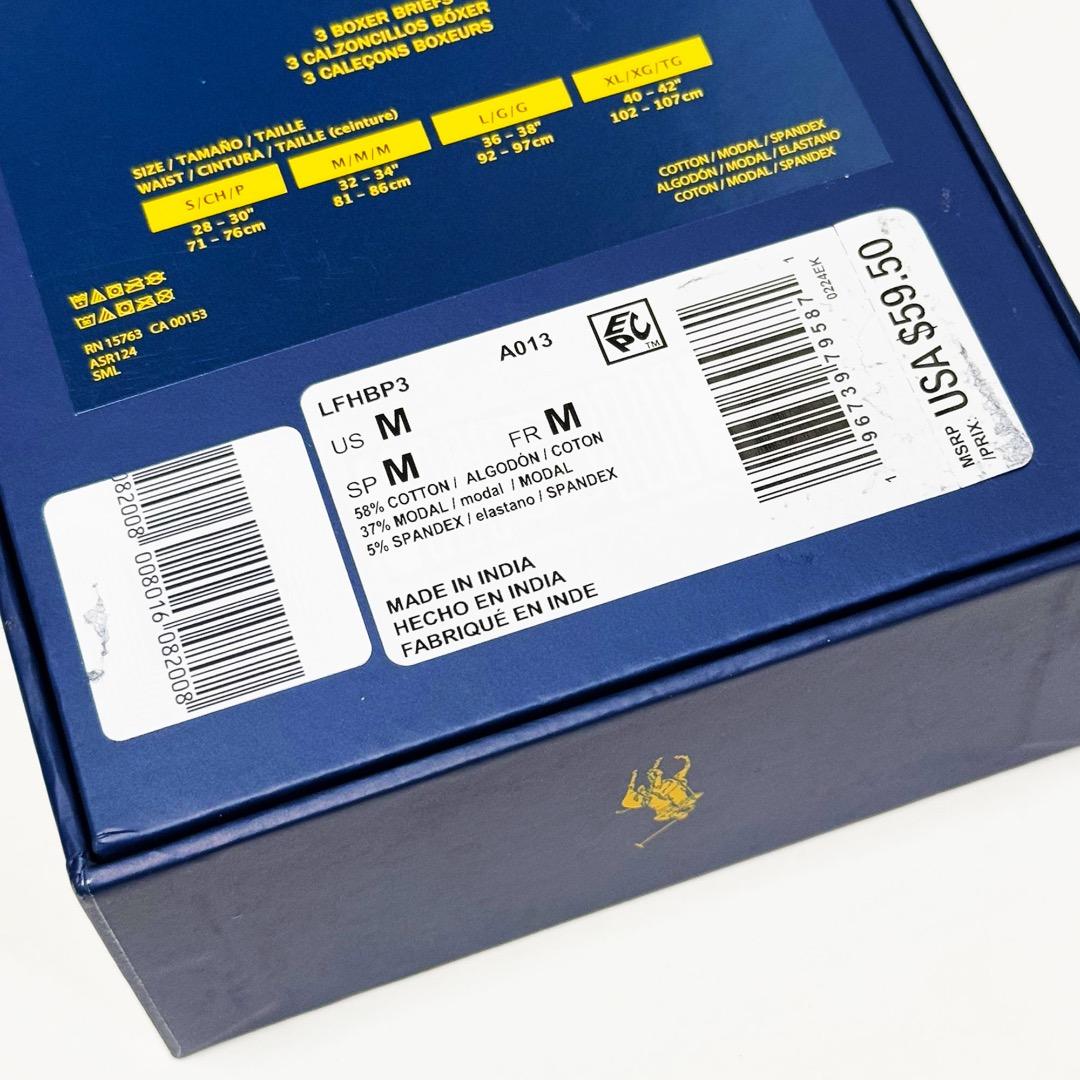 ■ポロラルフローレン ポロベアーボクサートランクス3点セットM新品B■