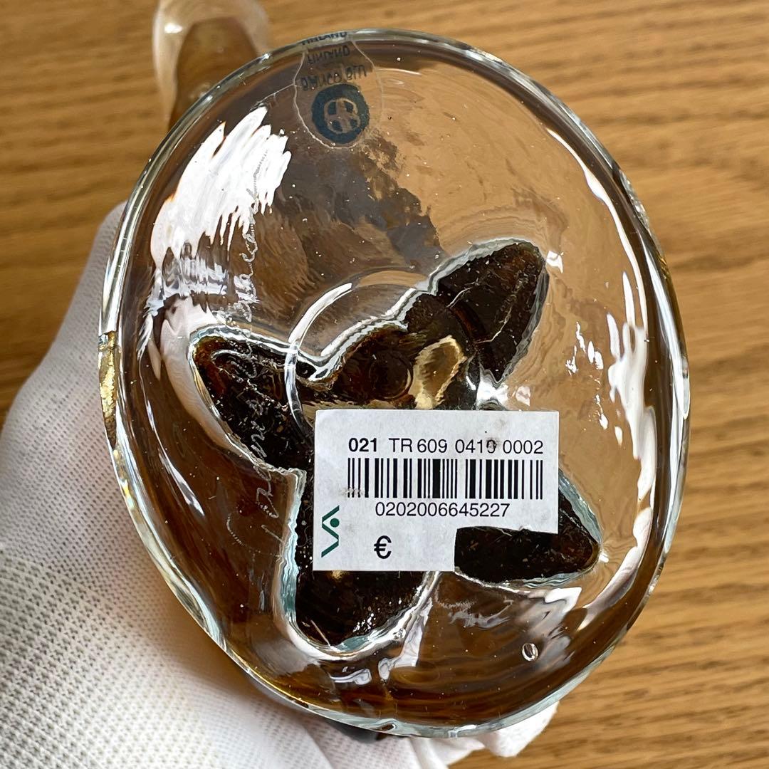 北欧ビンテージ Bianco Blu ガラス製 トナカイ セット 置物 オブジェ