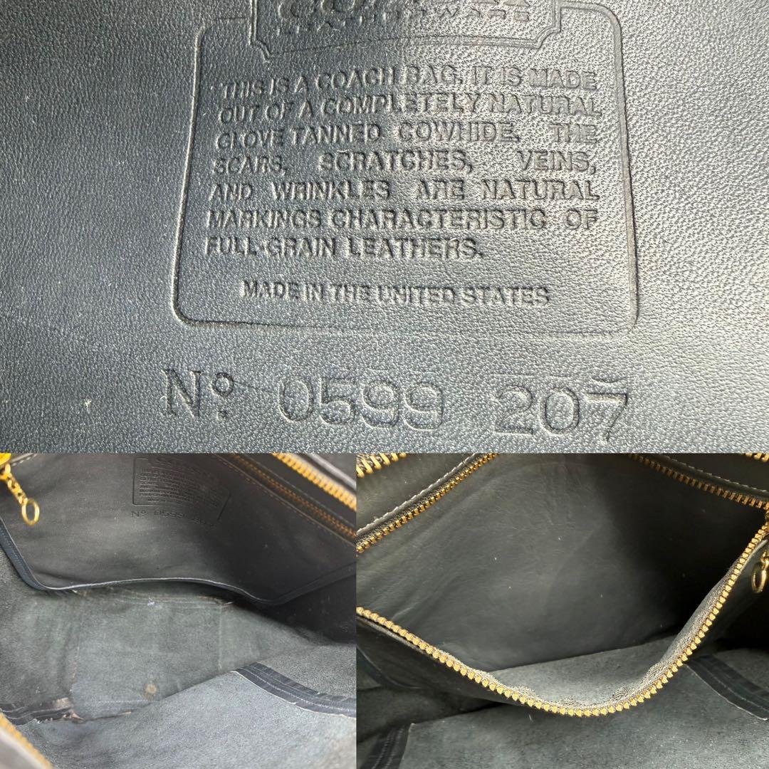 COACH オールドコーチ ワンショルダーバッグ レザー 肩掛け バケツ型