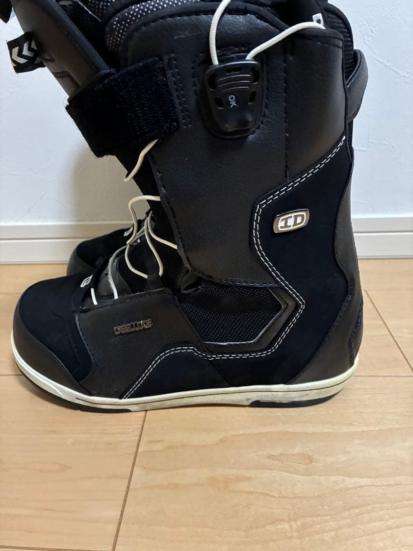【美品】DEELUXE ID 5.2スノーボードブーツ ブラック 26cm