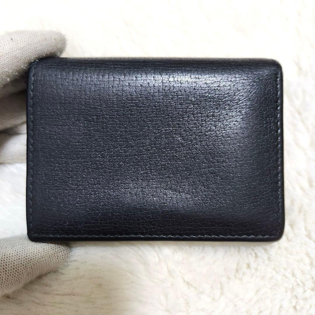 ✨極美品　付属品完備✨グッチ　二つ折り　小銭入れ　マーモント　ビジュー　ブラック