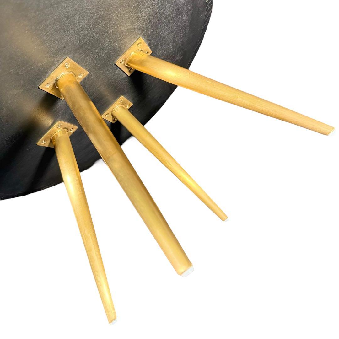 HR752 美品Knot antiques BARK COFFEE TABLE