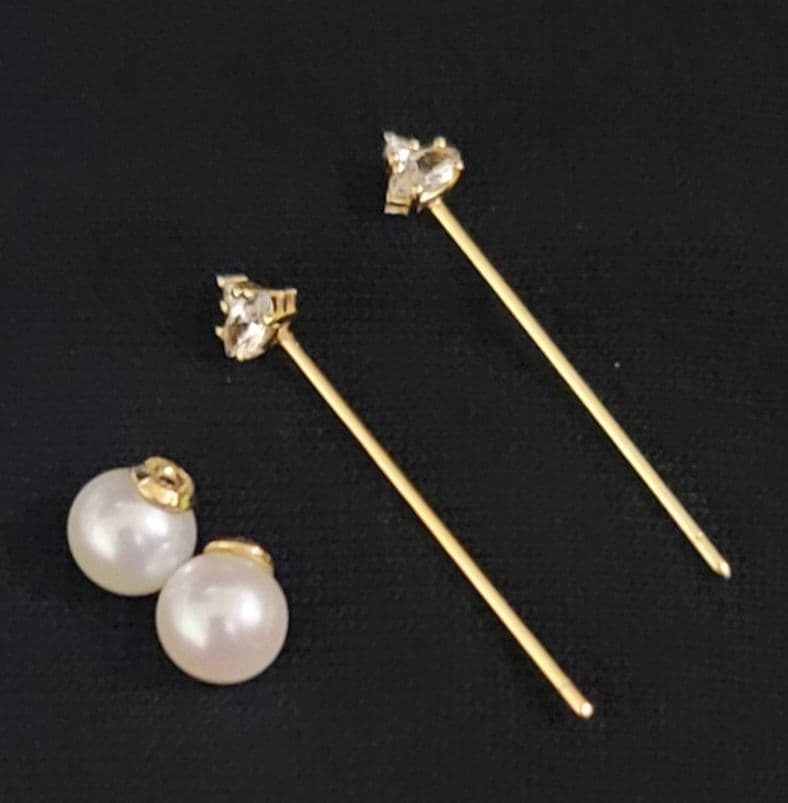 MIZUKIミズキ★パールピアス★両耳