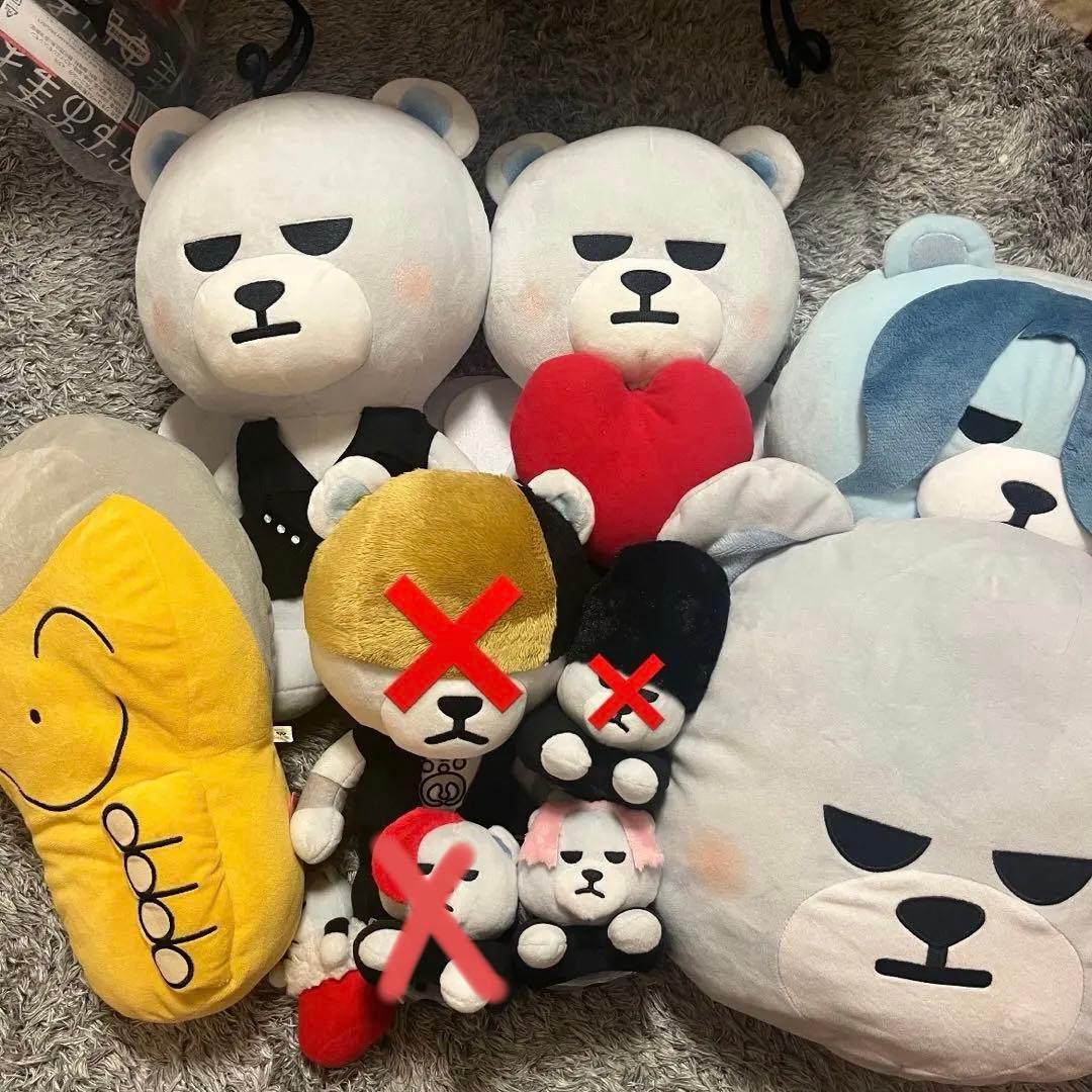 BIGBANG×KRUNK ぬいぐるみ