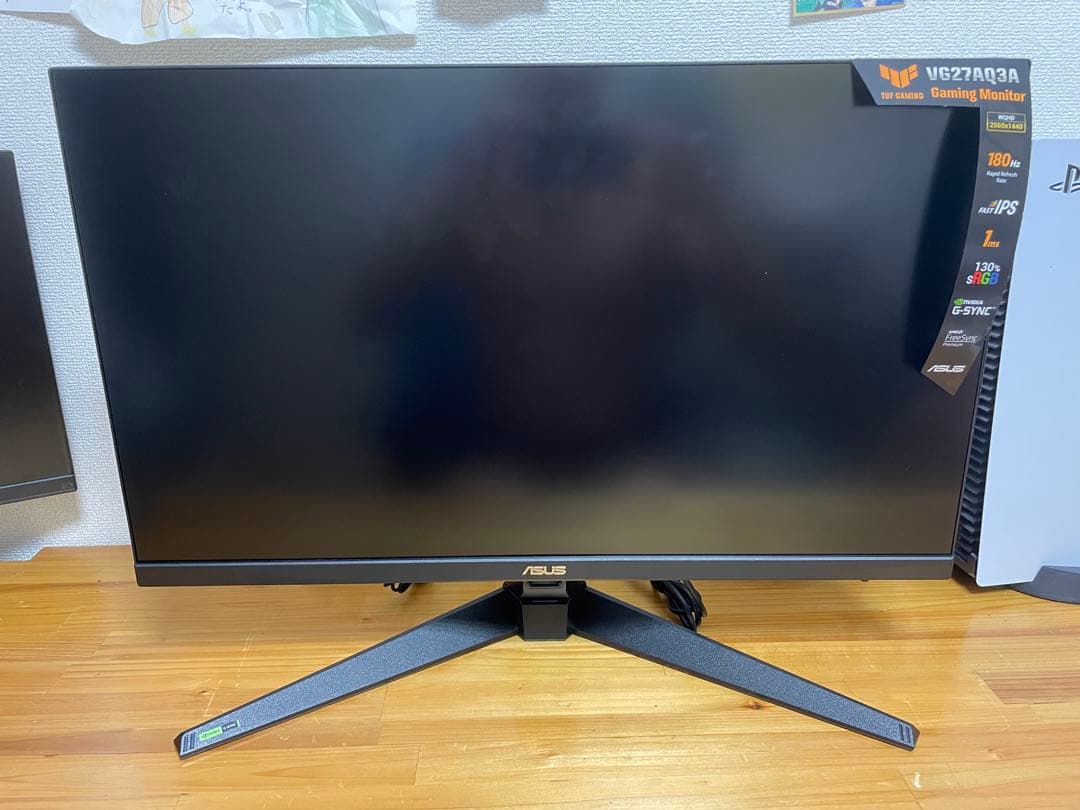 値下げしました！ASUS VG27AQA 27インチ ゲーミングモニター