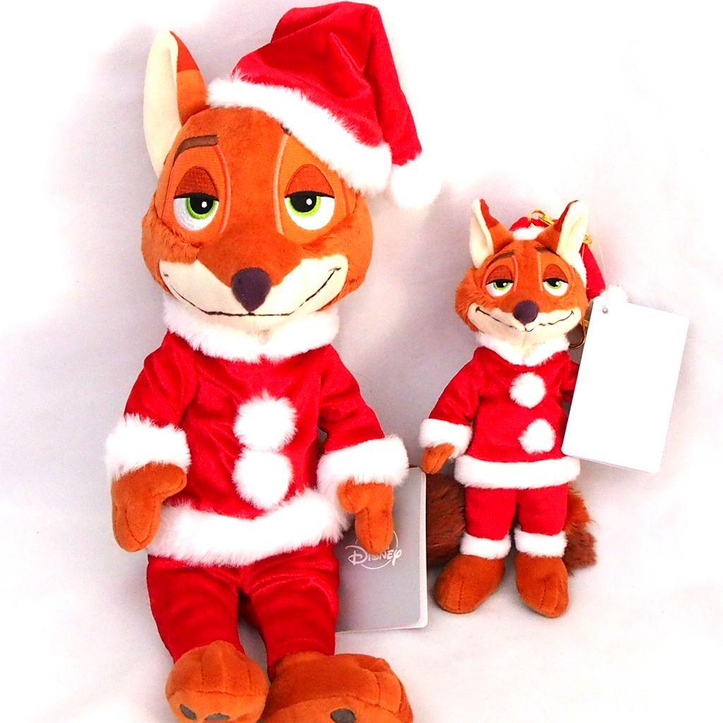 ズートピア ニック クリスマス サンタ ぬいぐるみ キーチェーン