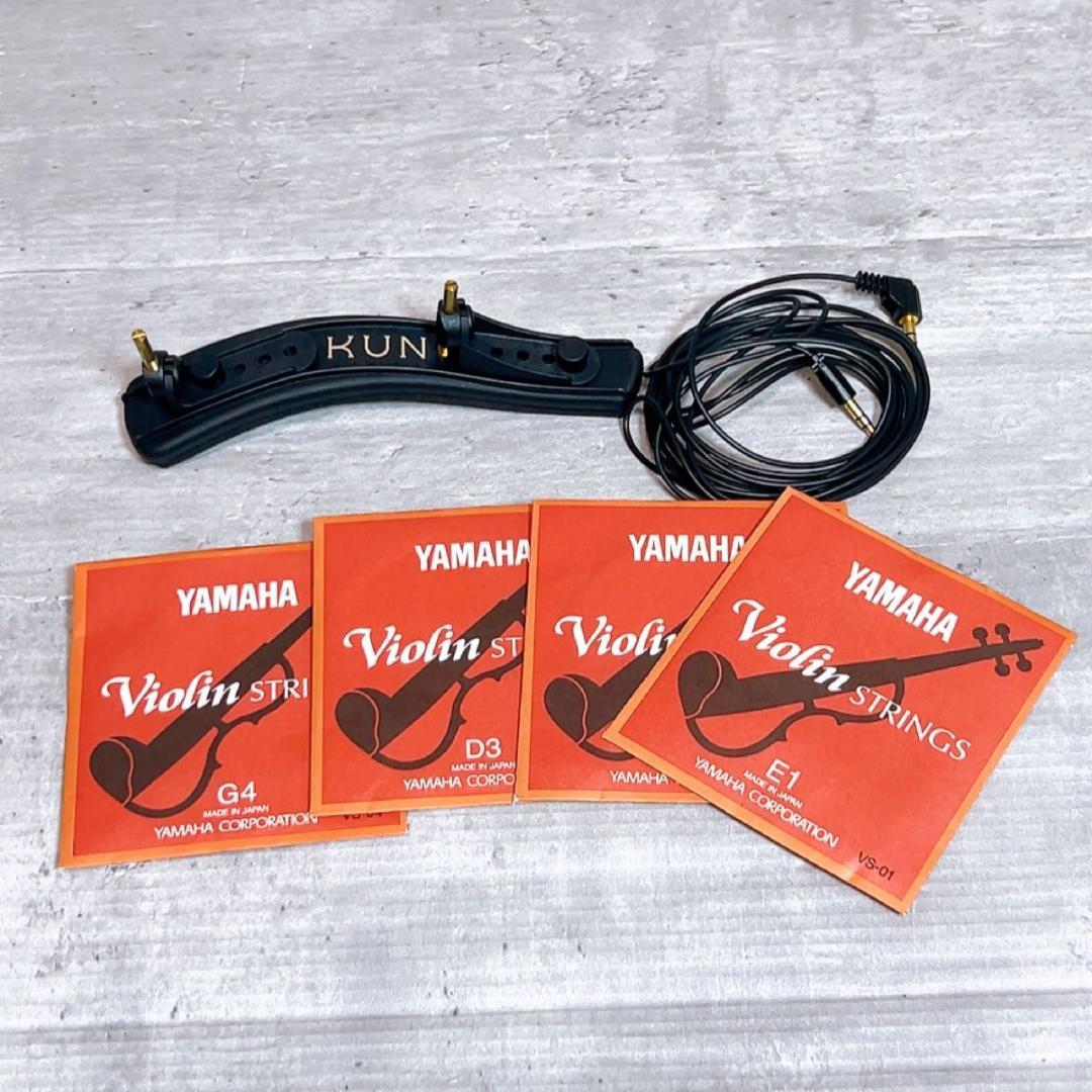 YAMAHA ヤマハ サイレントバイオリン 弦楽器 SV-130 弓 ケース付