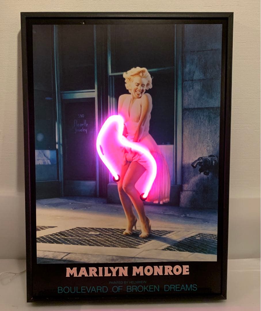 NEONETICS ネオンアートパネルマリリンモンロー在庫2025