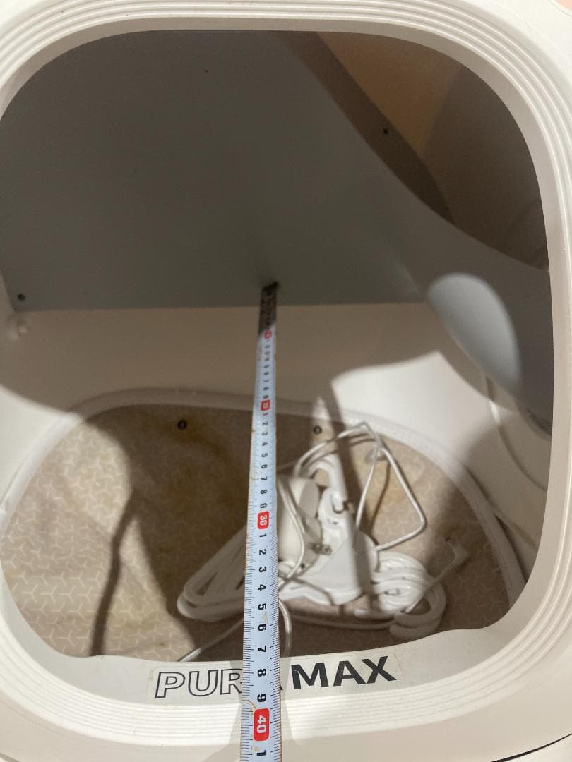 自動猫トイレ ホワイト 丸型