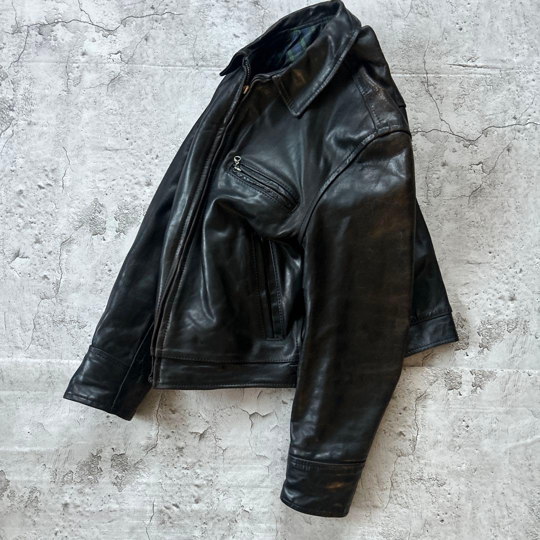 AERO LEATHER ホースハイド ハイウェイマン レザージャケット 38