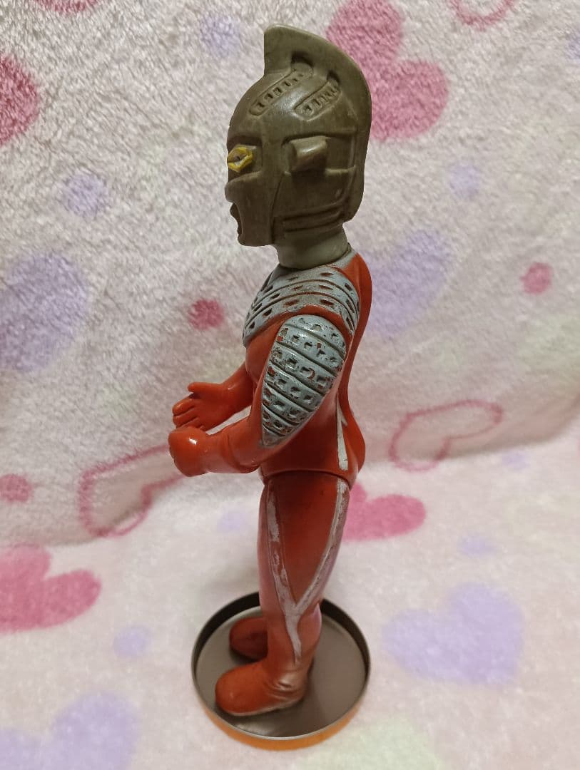 マルサン　ソフビ　ウルトラセブン　450円サイズ　当時物　円谷プロ　マルザン