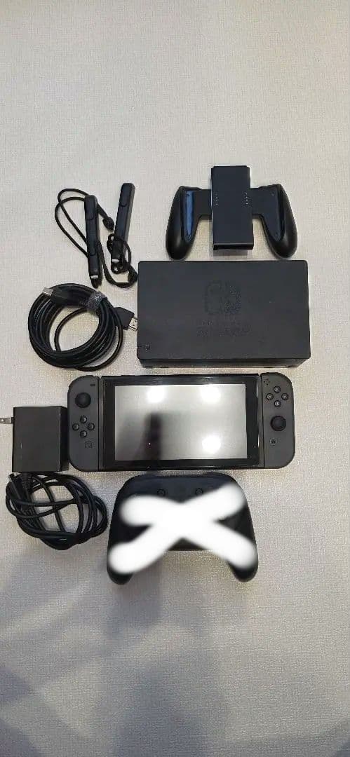 【本体&付属品完備】Nintendo Switch（グレー）