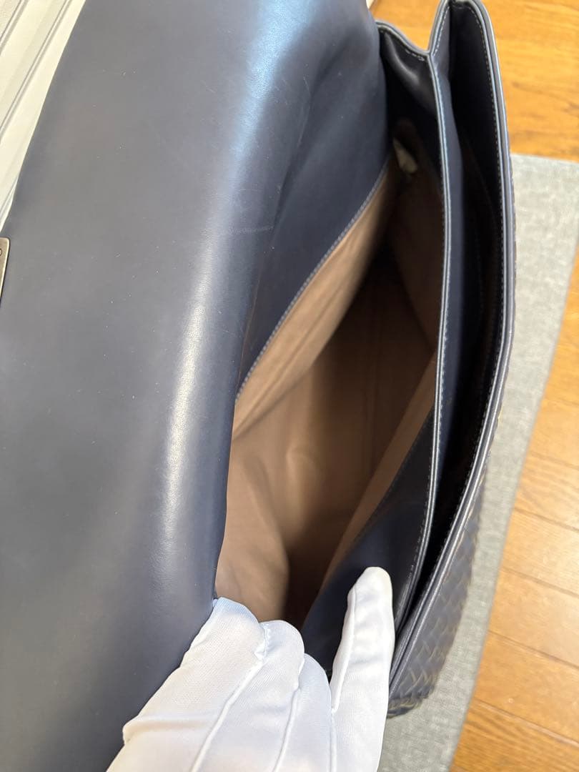 値下げ♦︎良品♦︎鍵付♦︎ボッテガヴェネタ イントレチャート レザー ビジネスバッグ