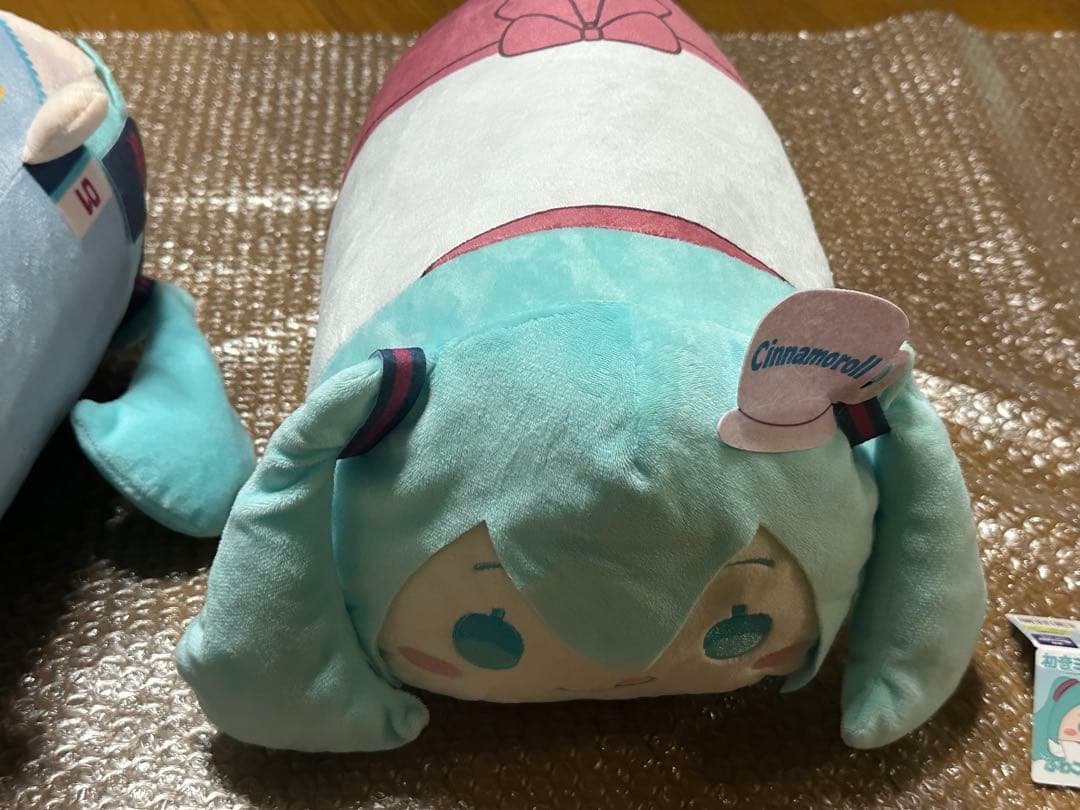 初音ミク　ぬいぐるみ BIG 「初音ミク×シナモロール」