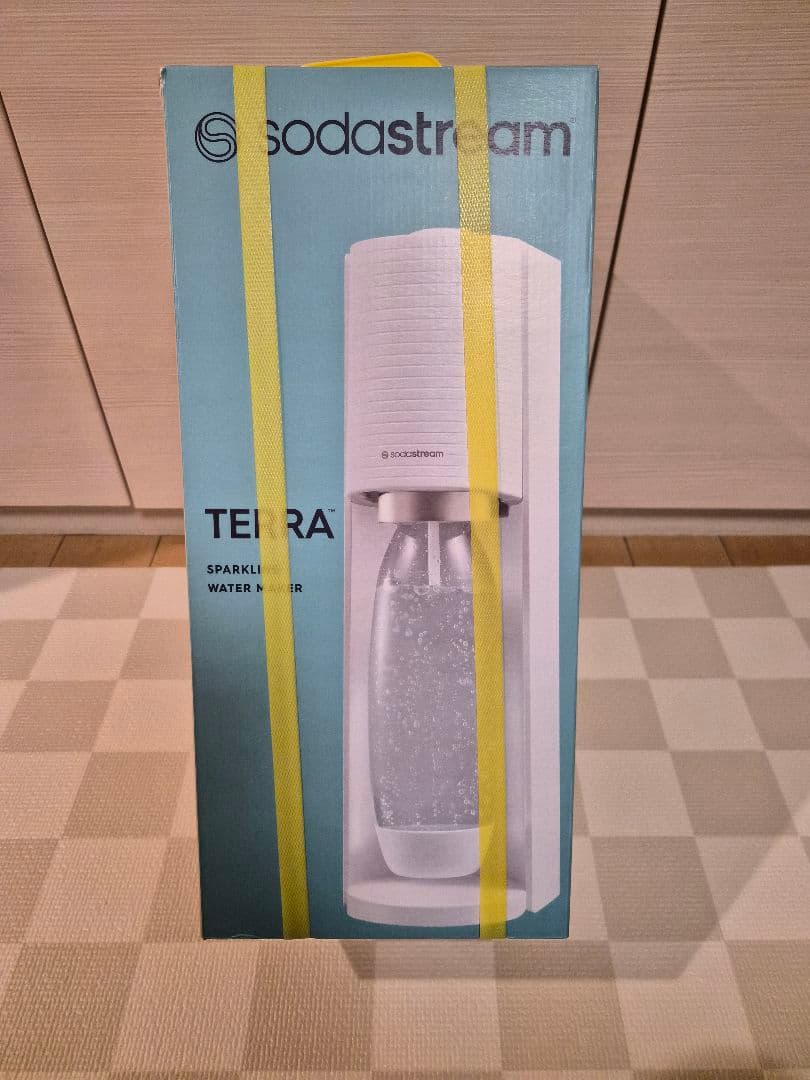未開封 SodaStream TERRA ホワイト スターターキット