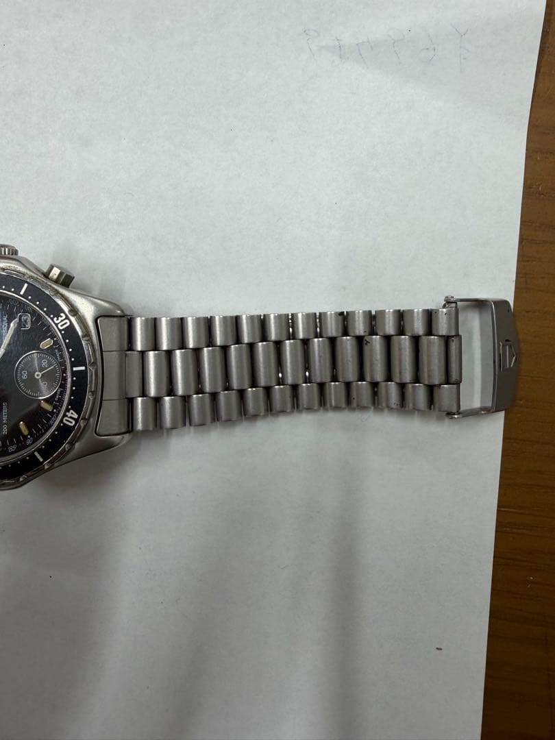 レアモデル超美品タグホイヤークォーツクロノグラフCE1112