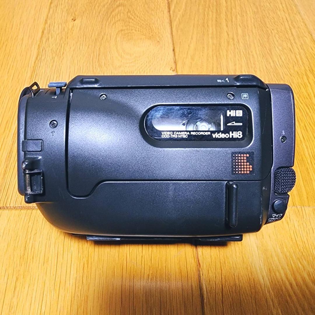 【動作確認済】8ミリ Hi8 SONY 高画質 ビデオカメラ ACアダプタセット