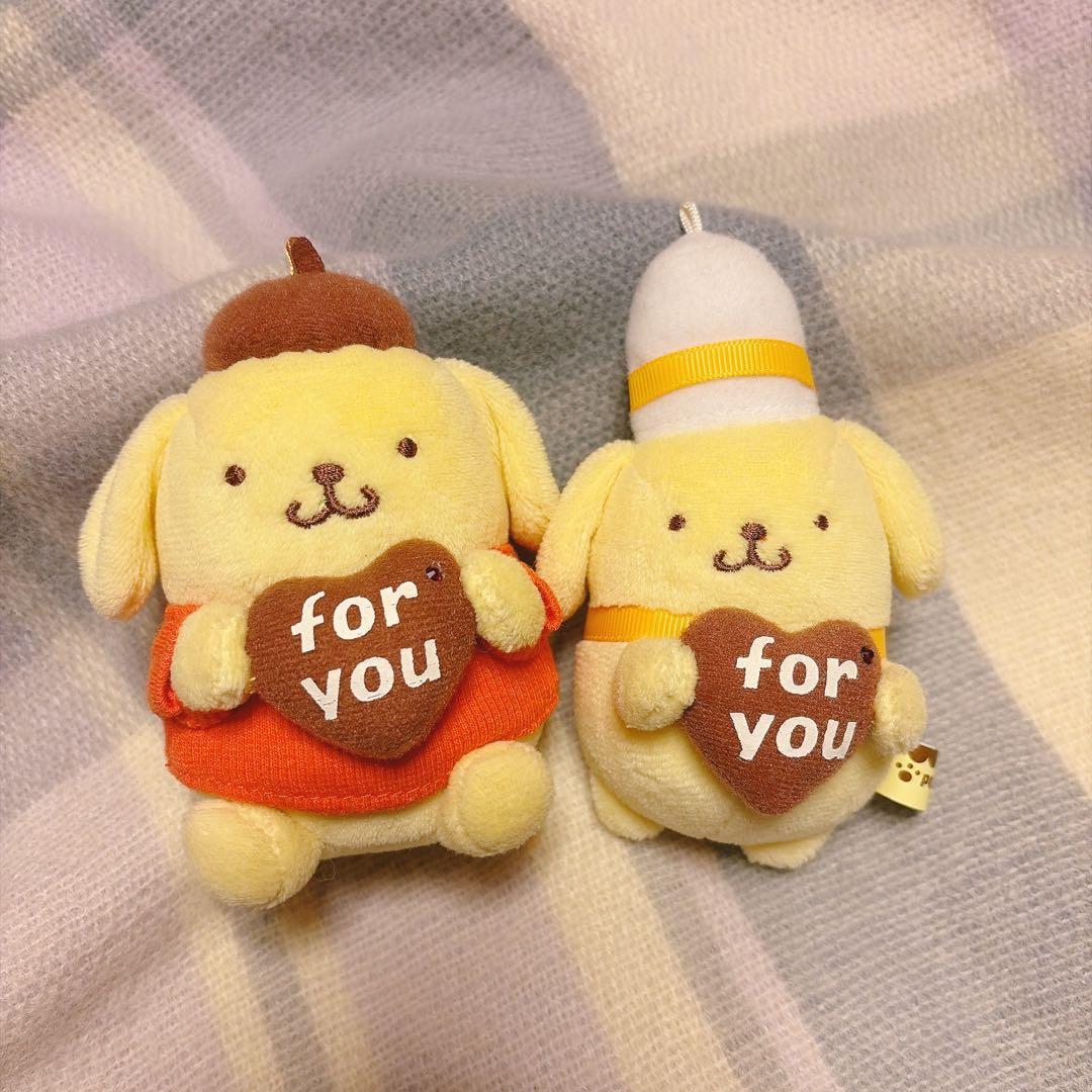 ポムポムプリンカフェ　バレンタイン2015 マスコット