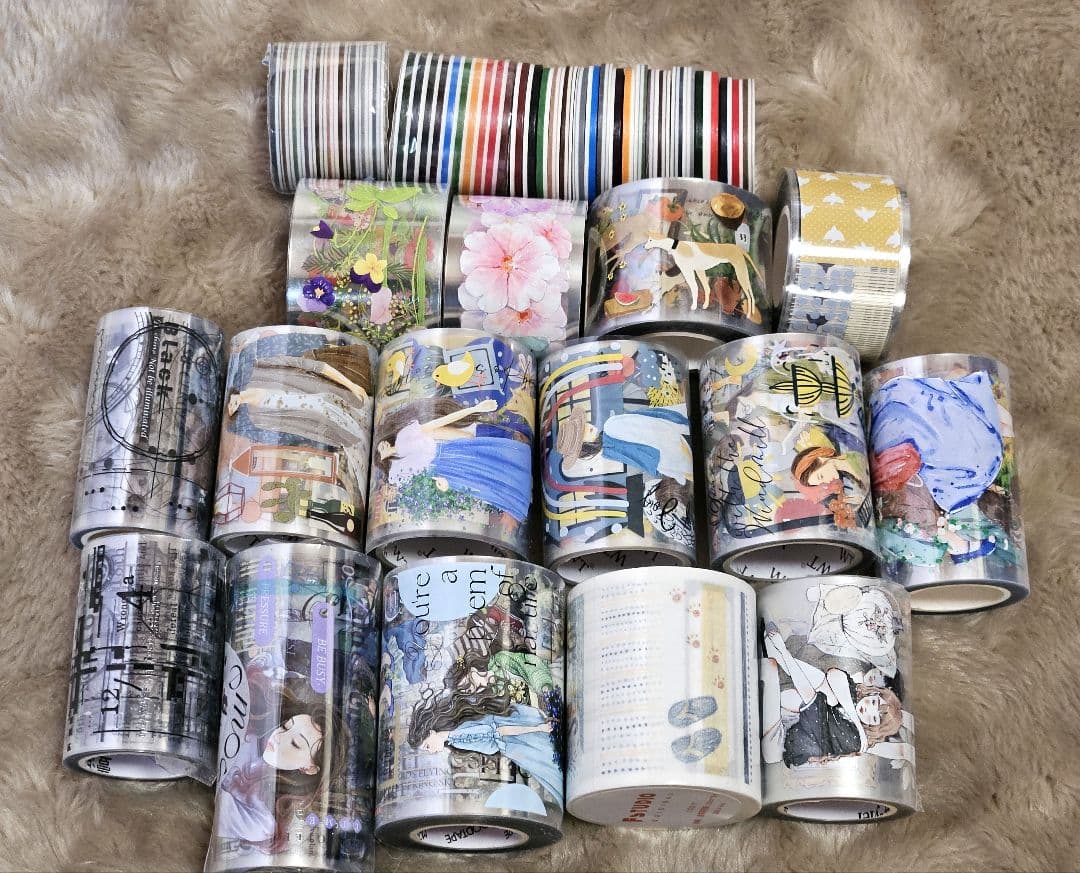 海外マステ　１９点セット