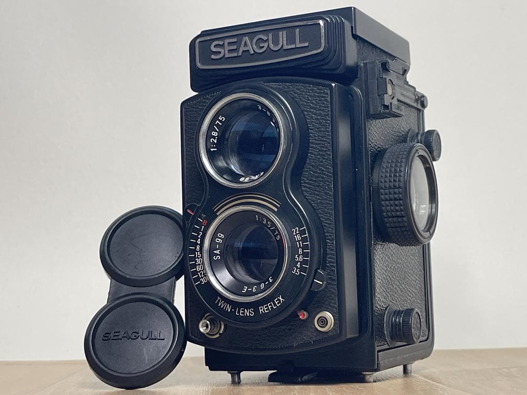 【訳アリ実用品】 シーガル SEAGULL 4A-105 二眼レフカメラ
