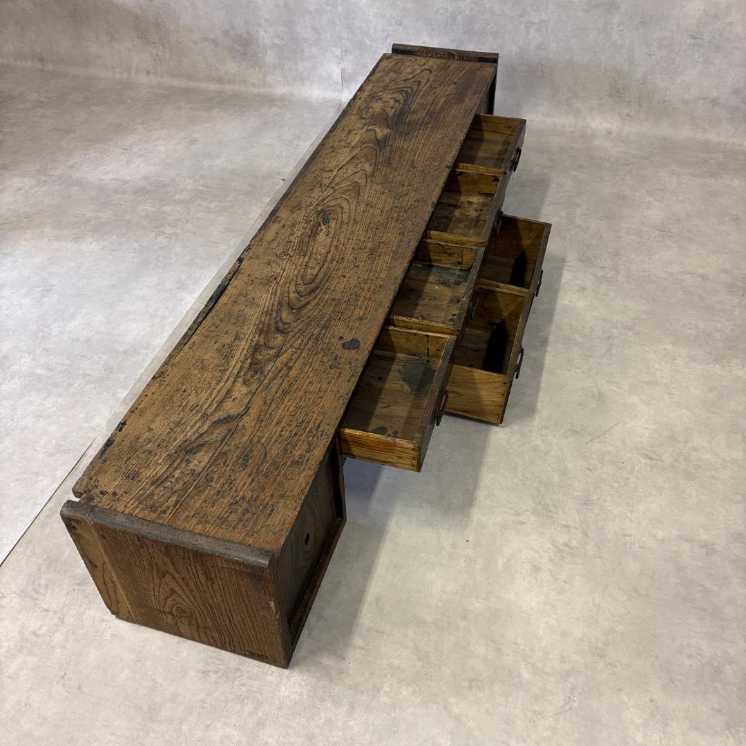 古い木製文机 ｜和家具・古道具・ローボード