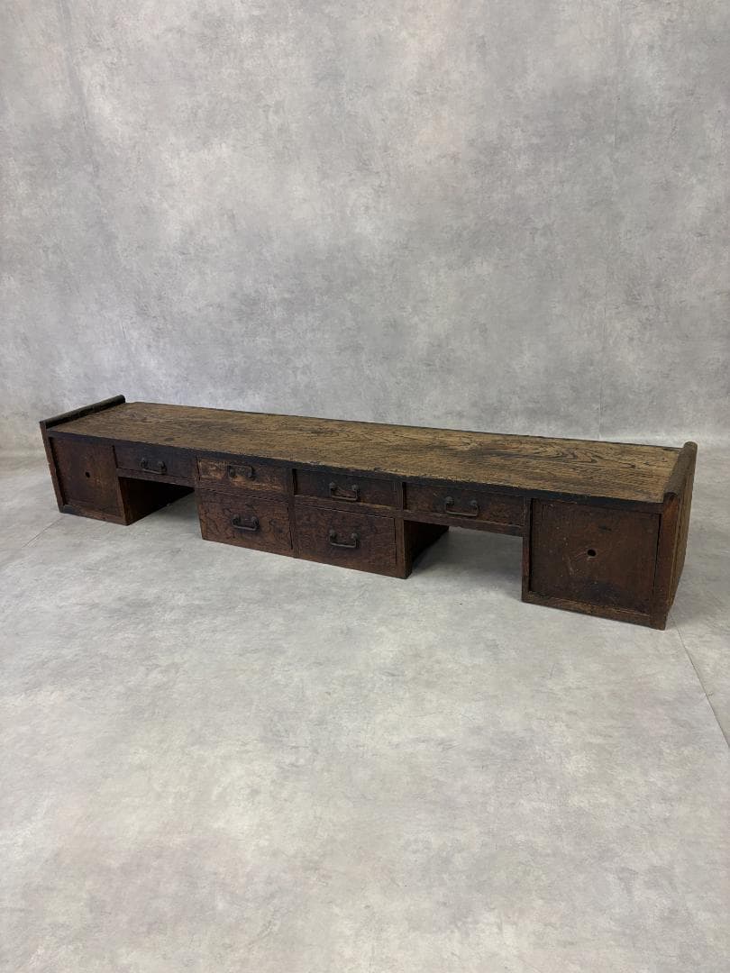 古い木製文机 ｜和家具・古道具・ローボード