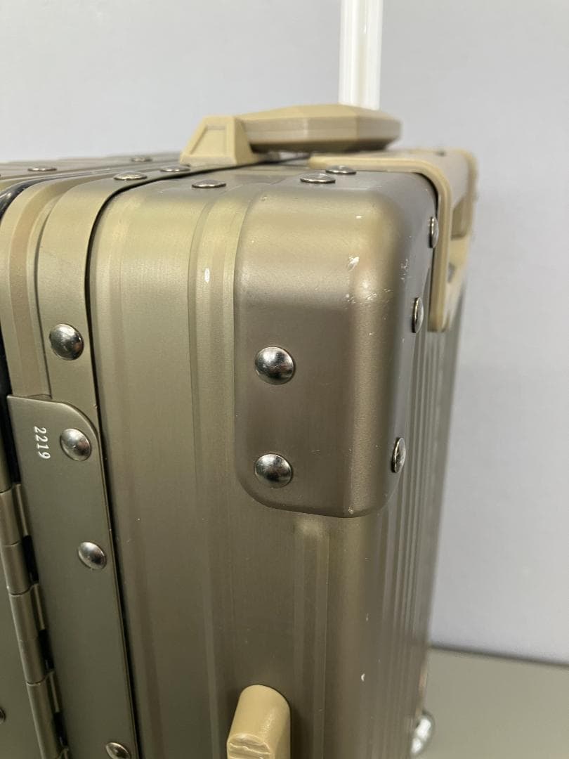 スーツケース トラベルキャリー NEOKEEPR アルミフレームタイプ カーキ