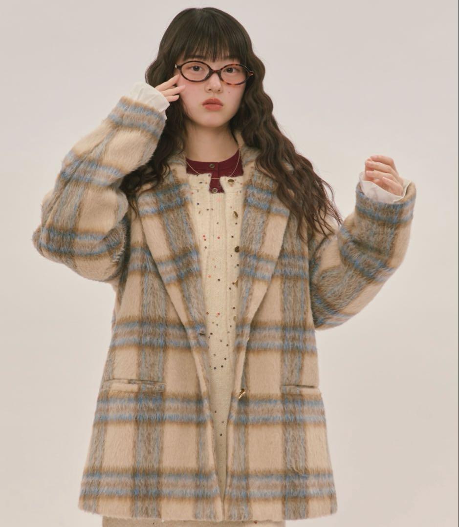 loin nuit ロワンニュイ　シャギーコート