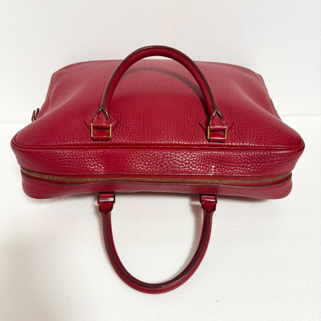 【ランクA】HERMES プリュム ビジネス バッグ □F刻印