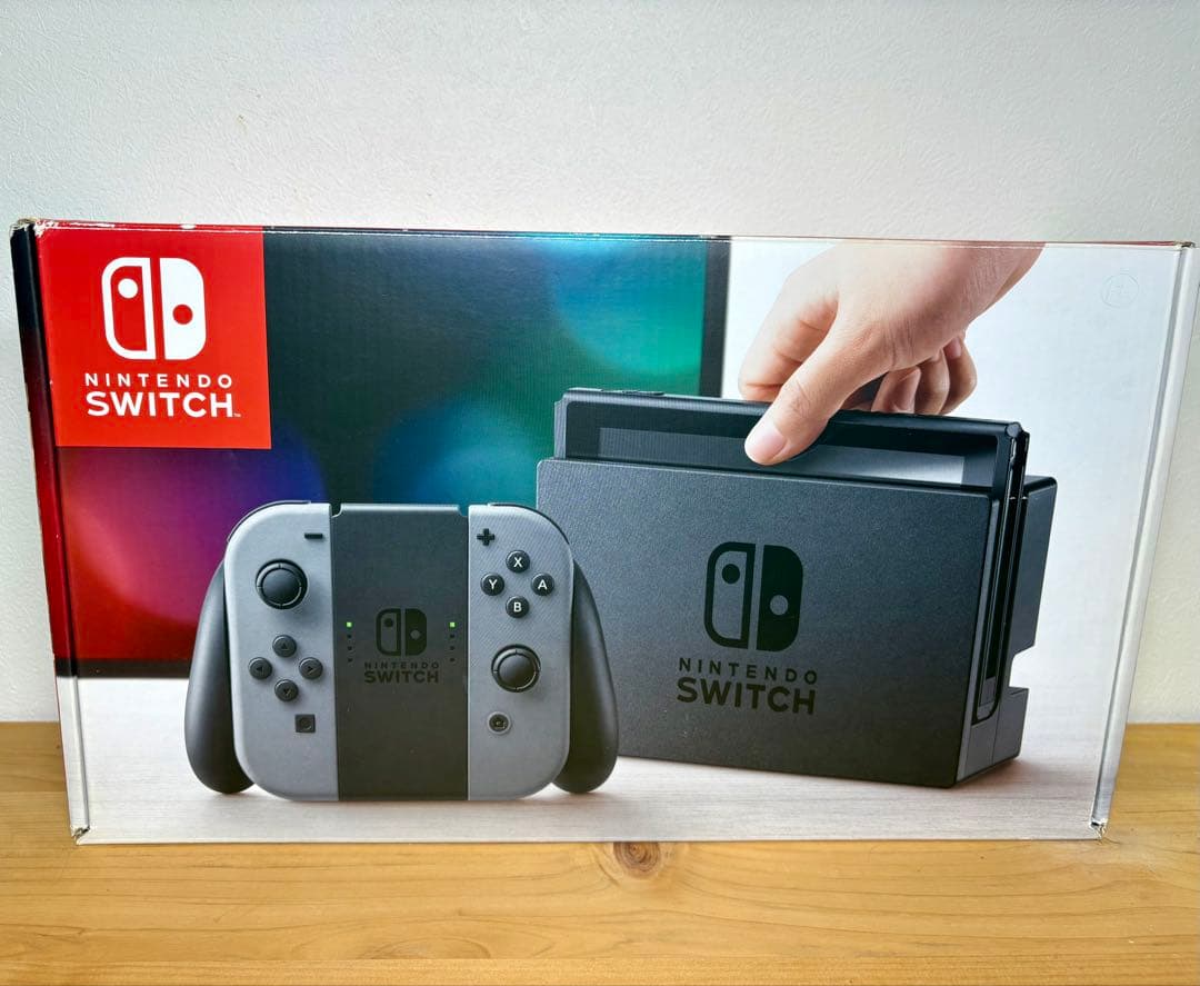 Nintendo Switch 本体 グレー Micro SD付き