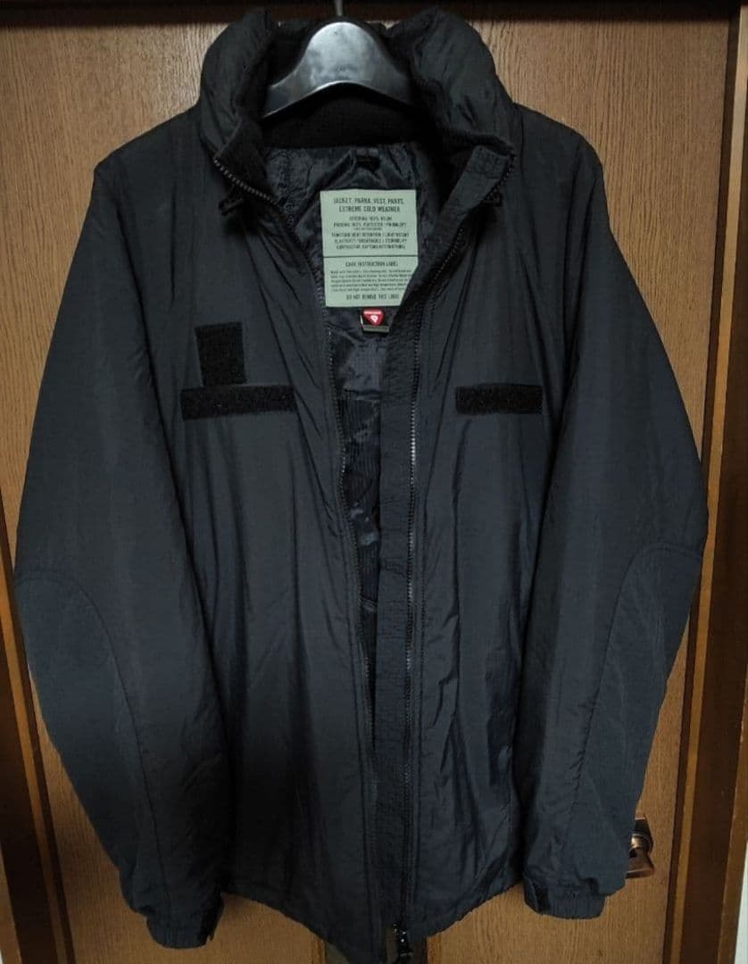 ecwcs level7 ブラック L フリークスストア製 primaloft