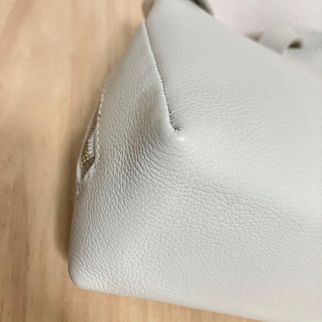 極美品✨【現行品】マザーハウス SORA M 2way ショルダー ホワイト