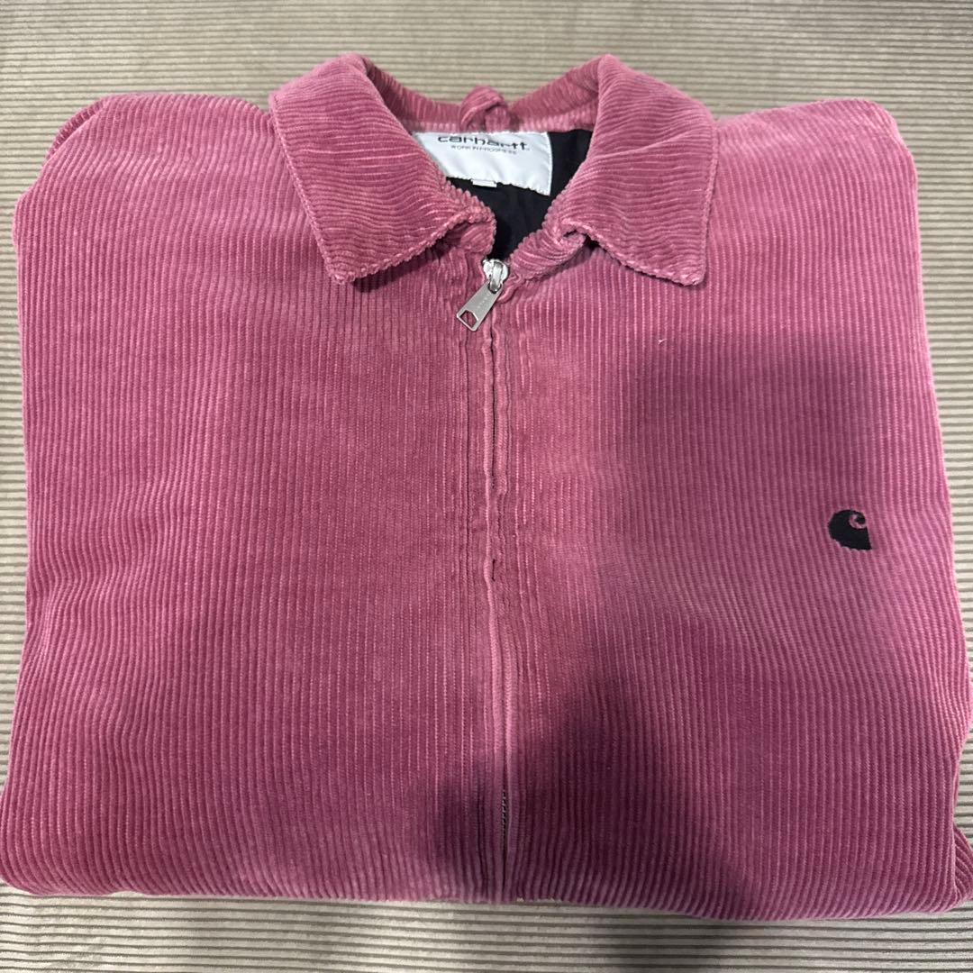Carhartt ジップアップジャケット ピンク