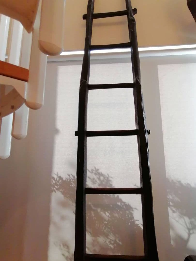 【最終価格】養蚕農家の古いはしご（江戸時代）