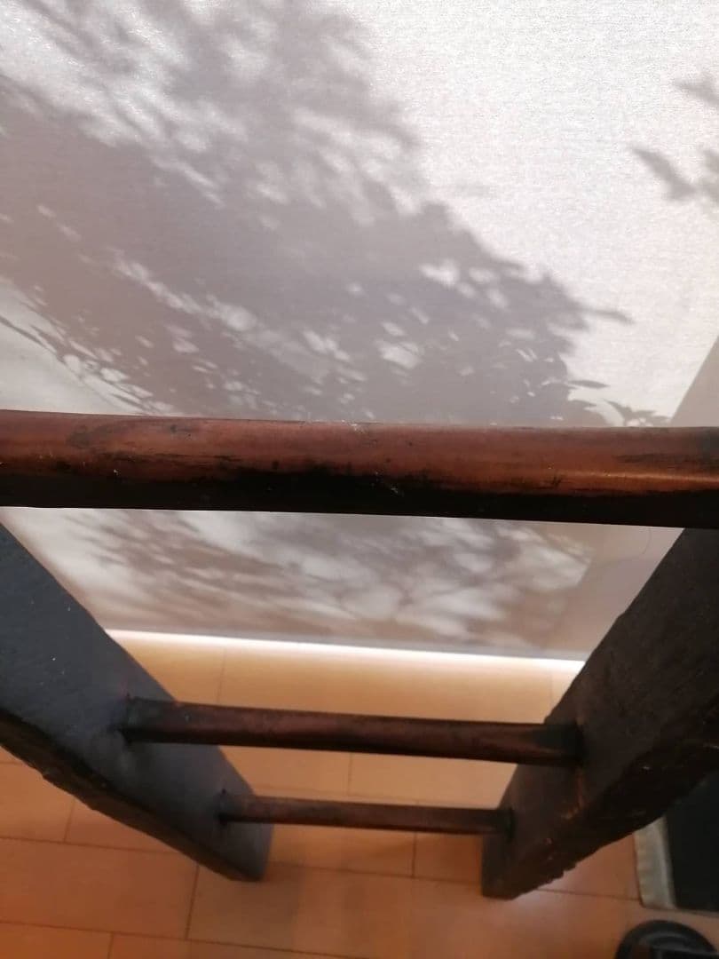 【最終価格】養蚕農家の古いはしご（江戸時代）