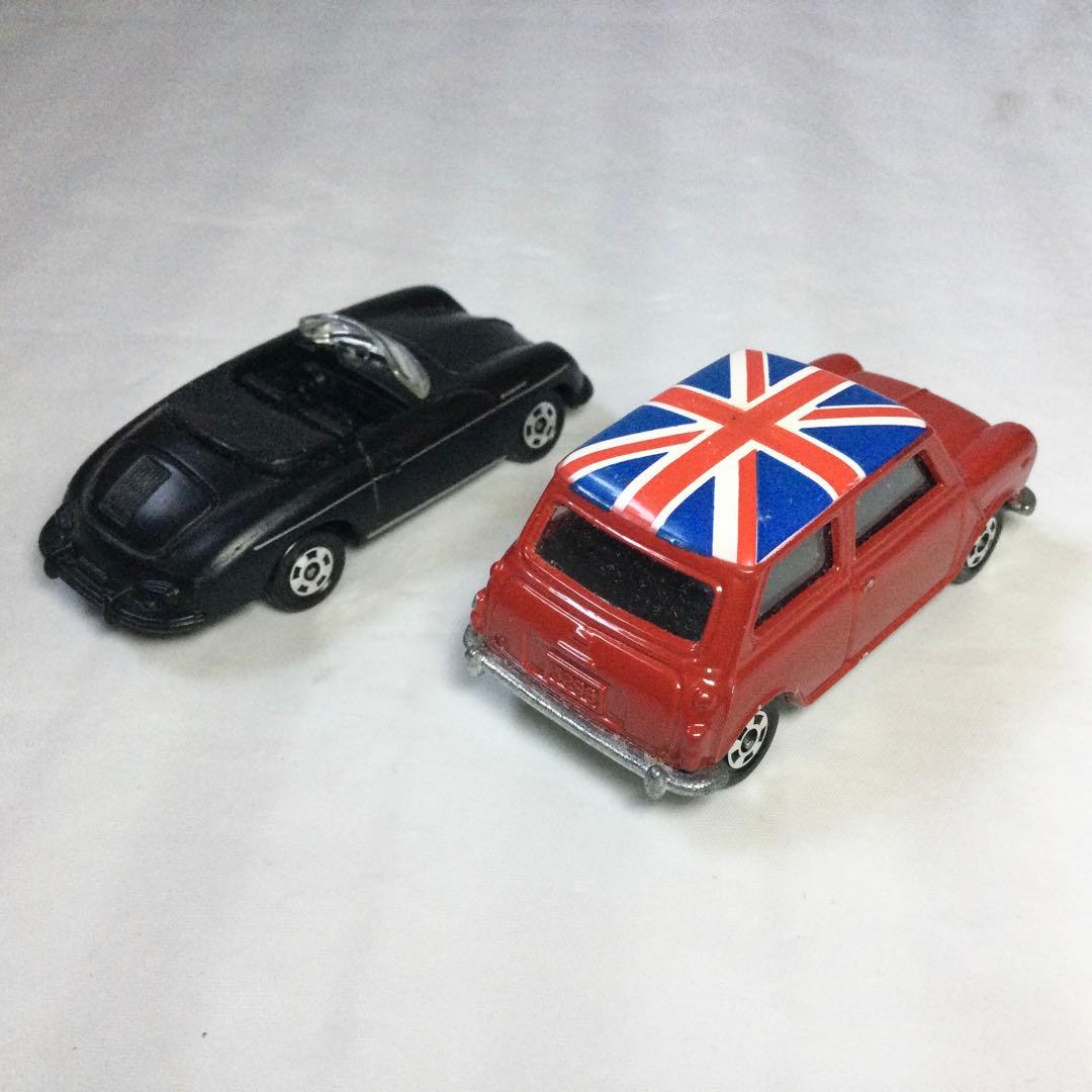 トミカ　BLMC ミニクーパーS、ポルシェ 356スピードスター