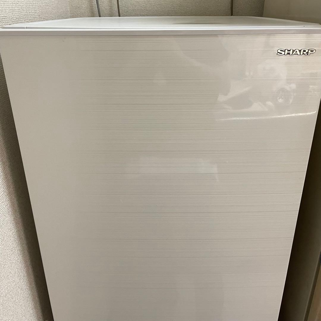 あお SHARP SJ-D15H-W 冷蔵庫 単身 一人暮らし