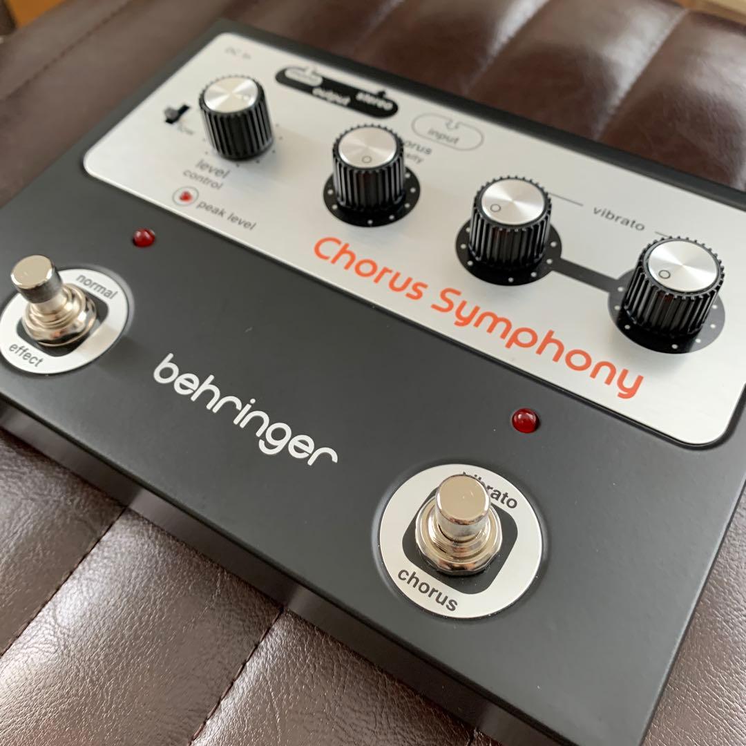 behringer Chorus Symphony ギターエフェクター