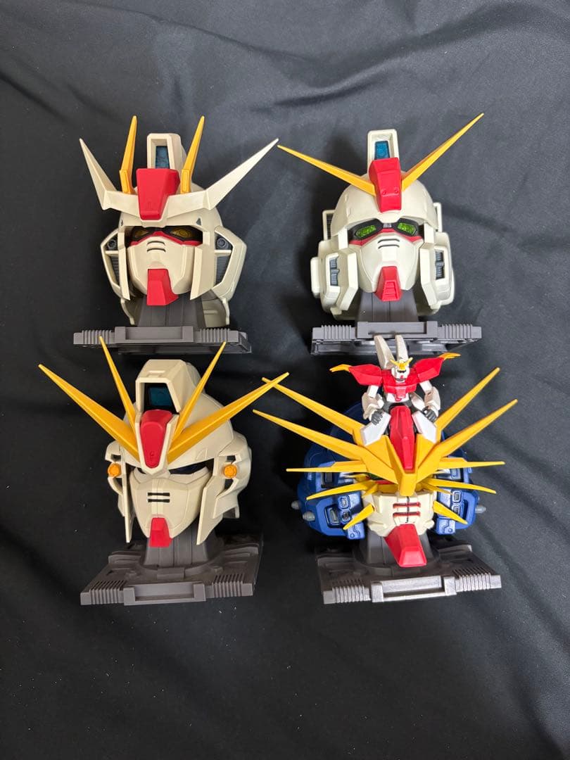 ガンダム 組立式　MSヘッドディスプレイコレクション　【希少】
