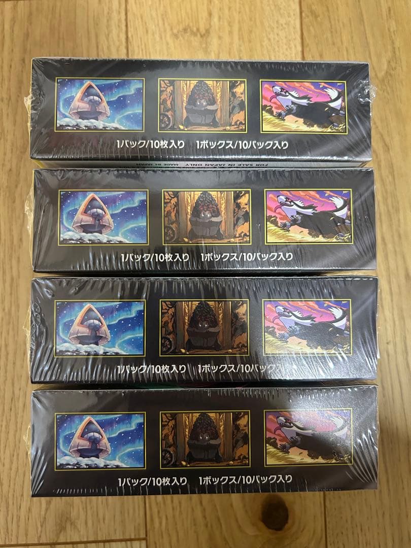 ポケモンカードゲーム メガドリーム　4box シュリンク付　未開封