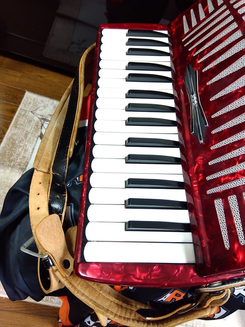 【動作品大幅なメンテ完了品】YAMAHA YA-21アコーディオン