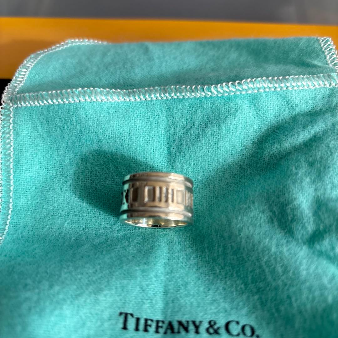 【定番】TIFFANY ティファニー アトラス ワイド リング SV925