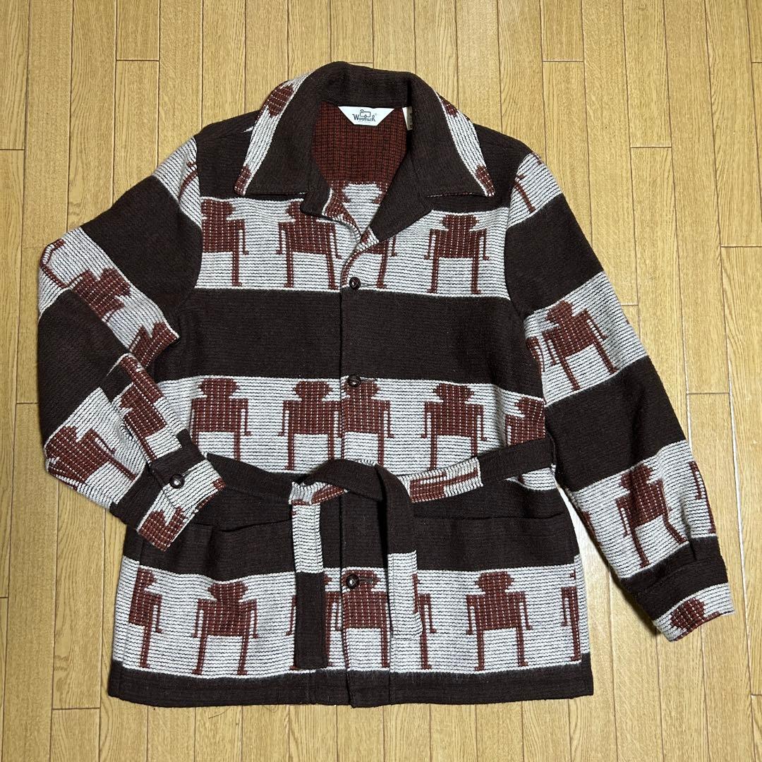 60s/70s/Woolrich/ウールリッチ/ウール/ジャケット/コート/総柄